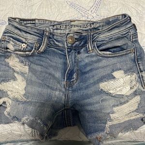 AE jean shorts